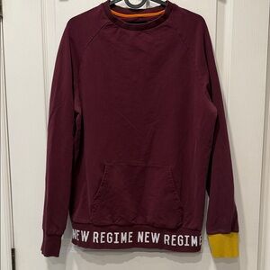 New Regime Burgundy Sweater